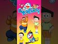 OMG!!! Doraemon real voices😂 #shorts #trending