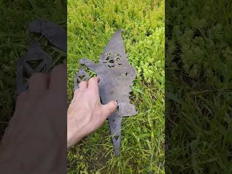 Гном с фонарем  для декора клумбы, 2 мм, декор., видео 1