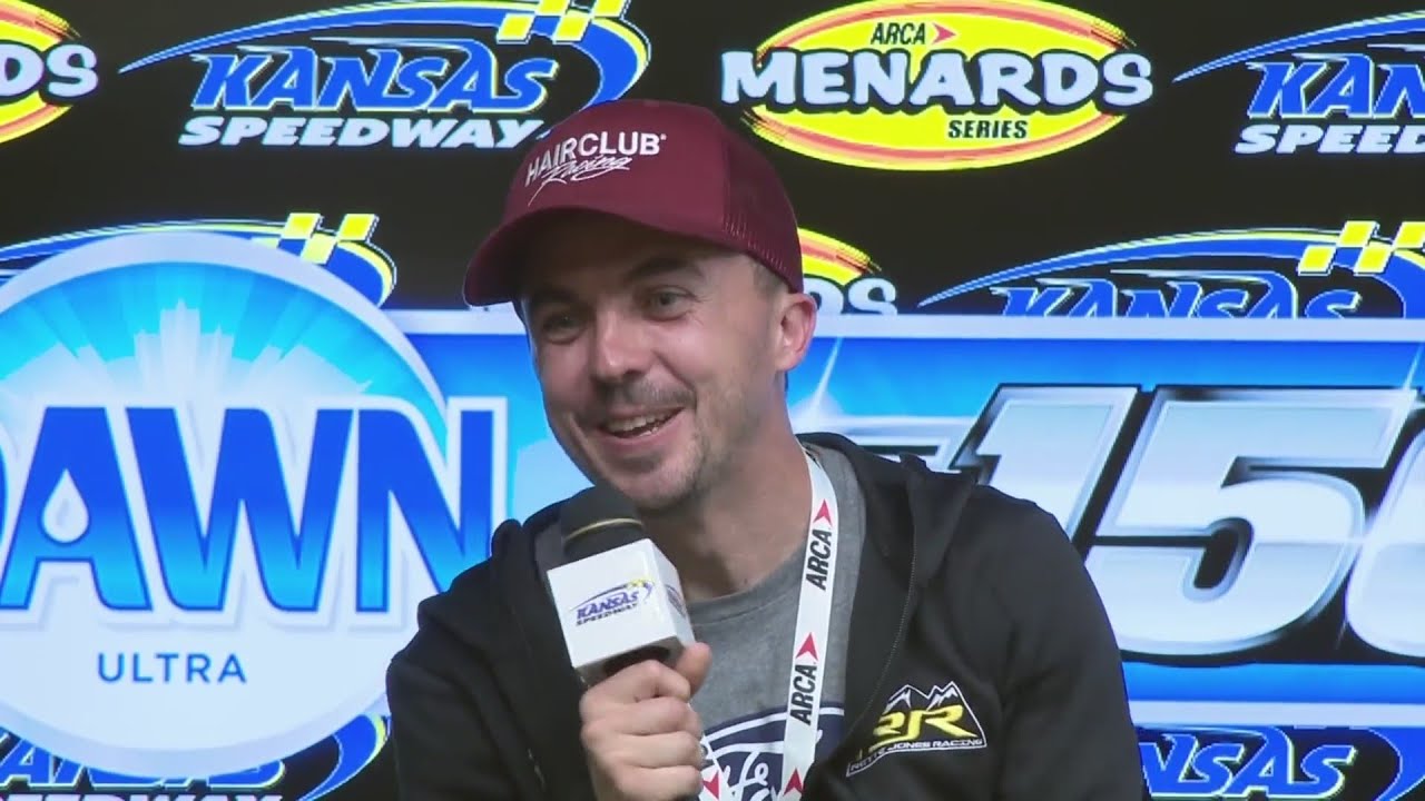 Former child star Frankie Muniz ready for ARCA race at Kansas Speedway ...