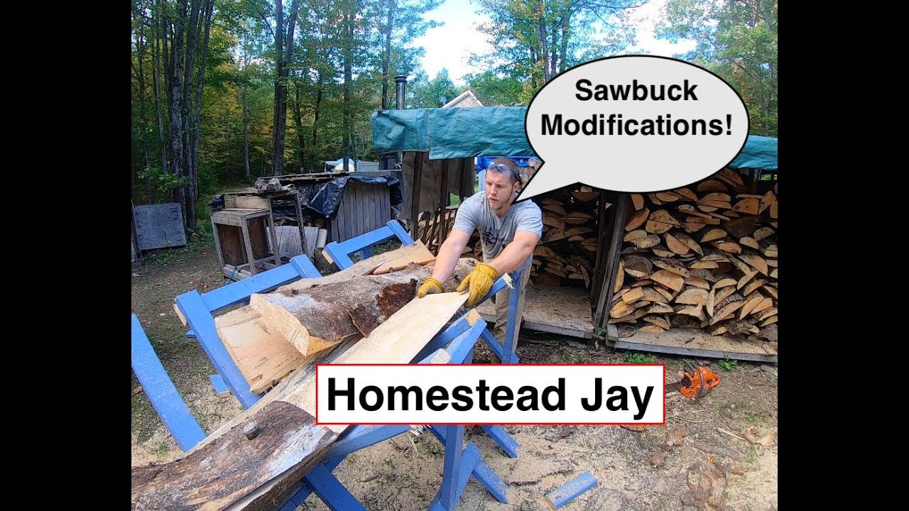 GIANT Chainsaw Sawbuck YouTube
