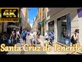 TENERIFE 4K | WALK - Calle Castillo & Plaza España [Santa Cruz de Tenerife] 🌞 25ºC May 2021