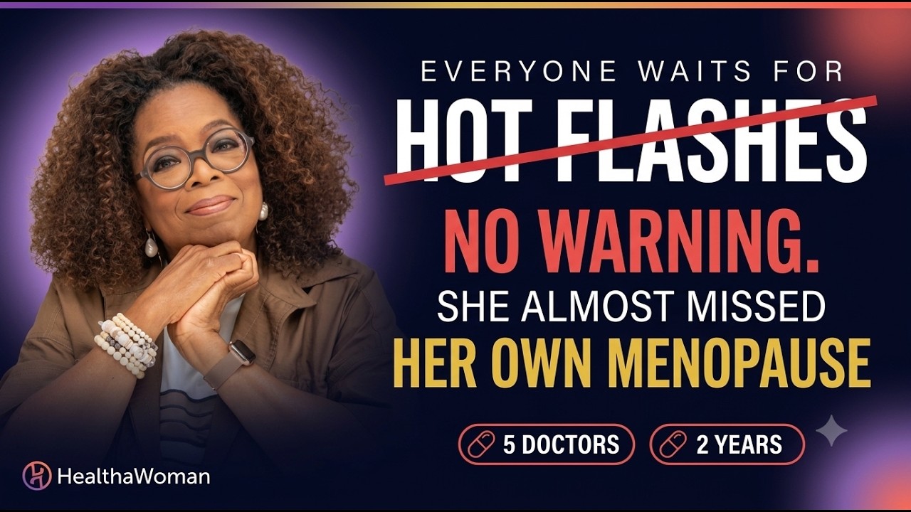 No Hot Flashes, No Warning — How Oprah Almost Missed Her Own Menopause