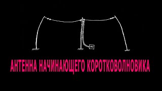 Антенна начинающего коротковолновика. Опытные обзавидуются