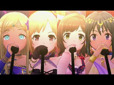 【デレステＭＶ】 「ハーモニクス」　前川みく　相葉夕美　ナターリア　ライラ　＜みんなで春歌物語＞