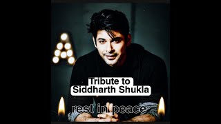 Tribute To Siddharth Shukla Through   Zindagi Ka Safar  Rip