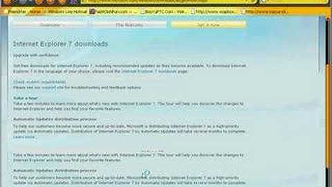 Where to download internet explorer 7