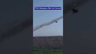 Two Low Flying Mi-8s Pop Up and Then Fire Rockets!!