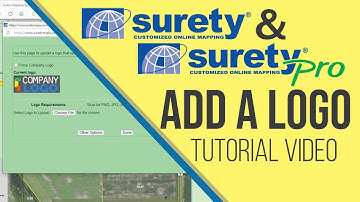 Add your Company Logo to Surety and Surety Pro Maps.