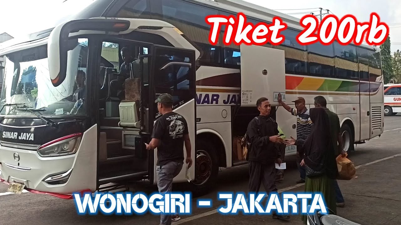 Naik bus paling murah di wonogiri ternyata seperti ini