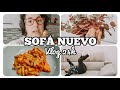 SOFÁ NUEVO 🛋️ + receta improvisada| UN DIA CON NOSOTRAS