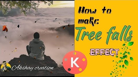How To Make #Tree falls #What