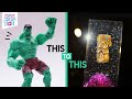 How to Make THANOS' Gauntlet out of Hulk’s Hand | IN HINDI | RESIN ART