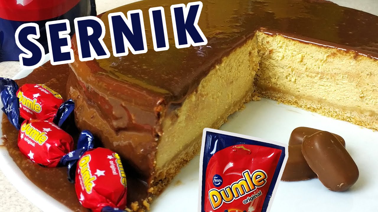 Mega karmelowy SERNIK DUMLE