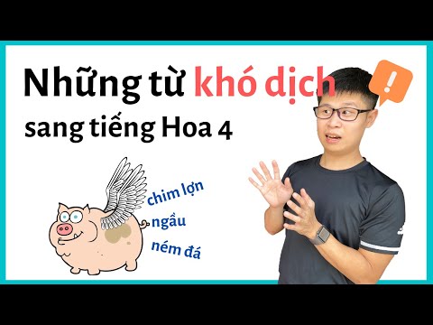 Video Tiếng Việt Sang Tiếng Hoa 4 (2020) - Những Từ Khó dịch - youtube