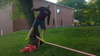 how to walk a slackline