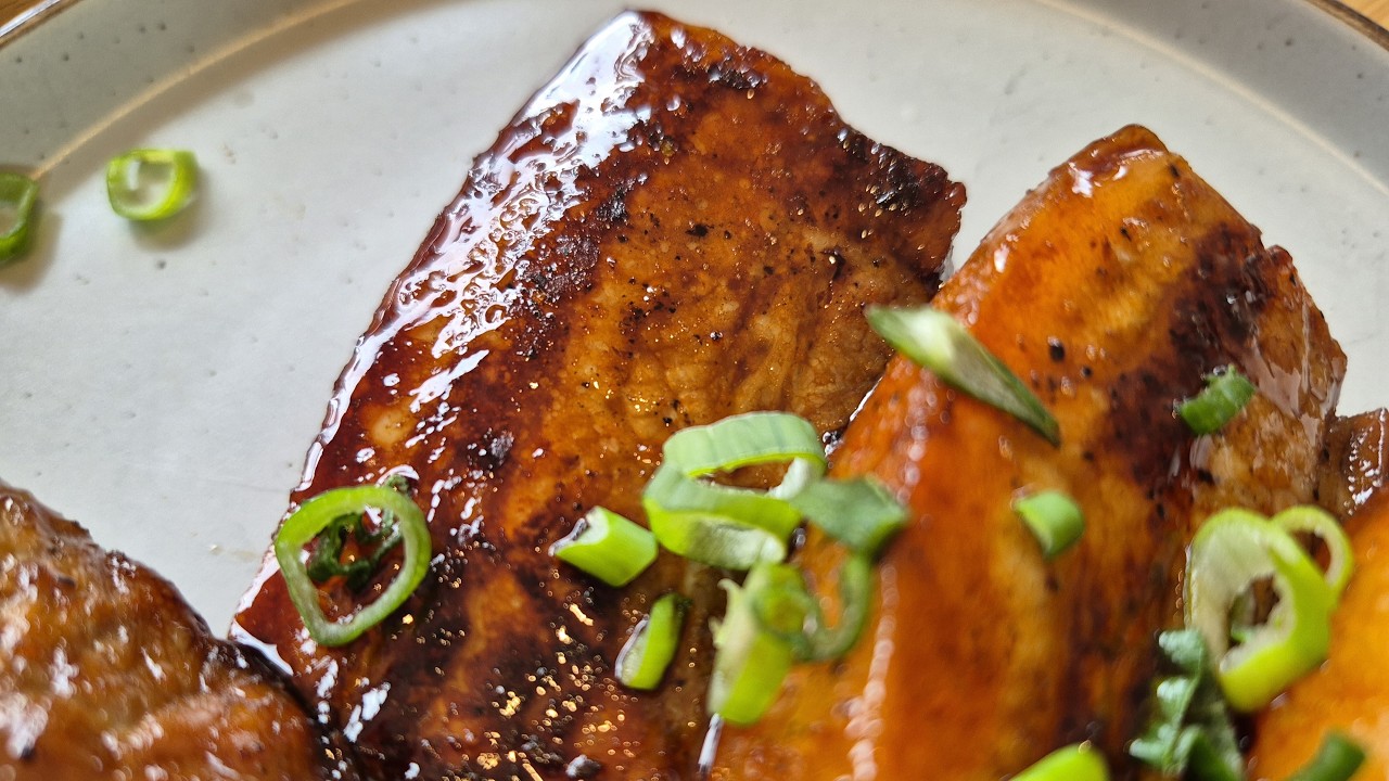 Sticky Honey Soy Pork Belly