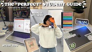 The 'PERFECT' Student Guide ✨| how to become the perfect student, study tips, tricks, organisation