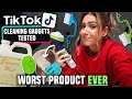 I Tested Every VIRAL CLEANING PRODUCT from TIK TOK... *this was a disaster