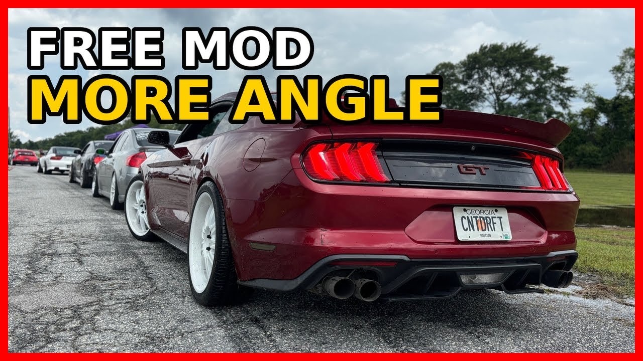 FREE Drift Mod?! Mustang S550 Gets Crazy Angle