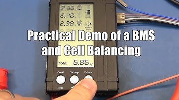 Practical Demo of a BMS and Cell Balancing