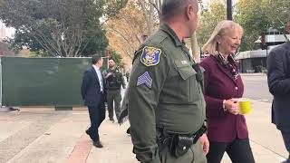 Judge Fire Drill at the Courthouse