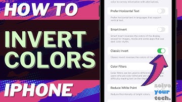 iOS 17: How to Invert Colors on iPhone