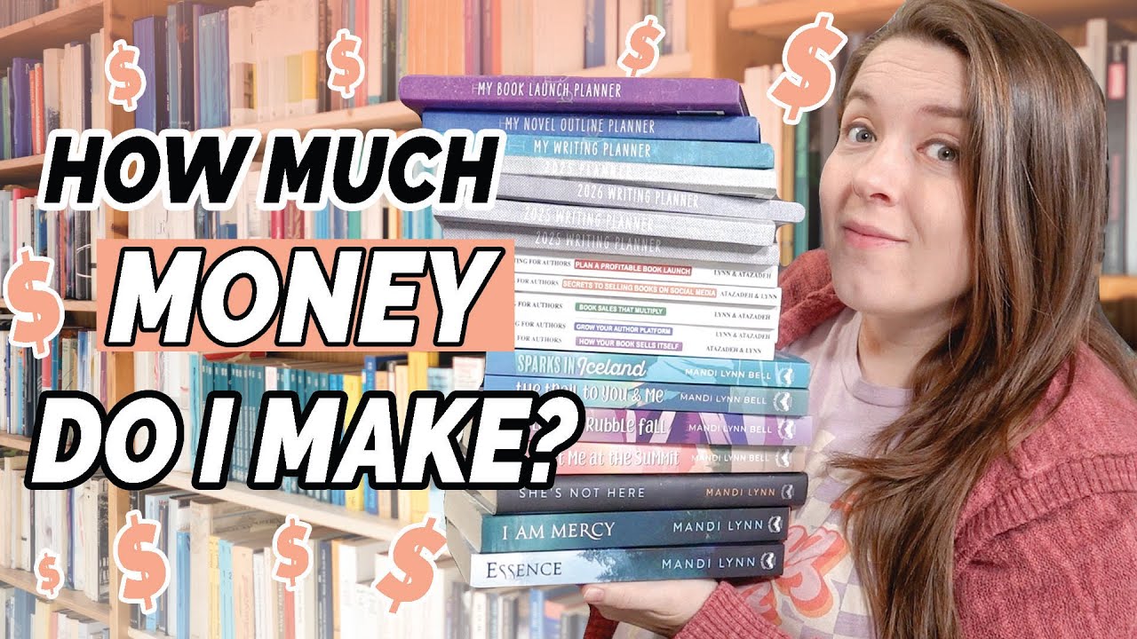 My 2025 Income Streams & Book Stats as a Self-Published Author