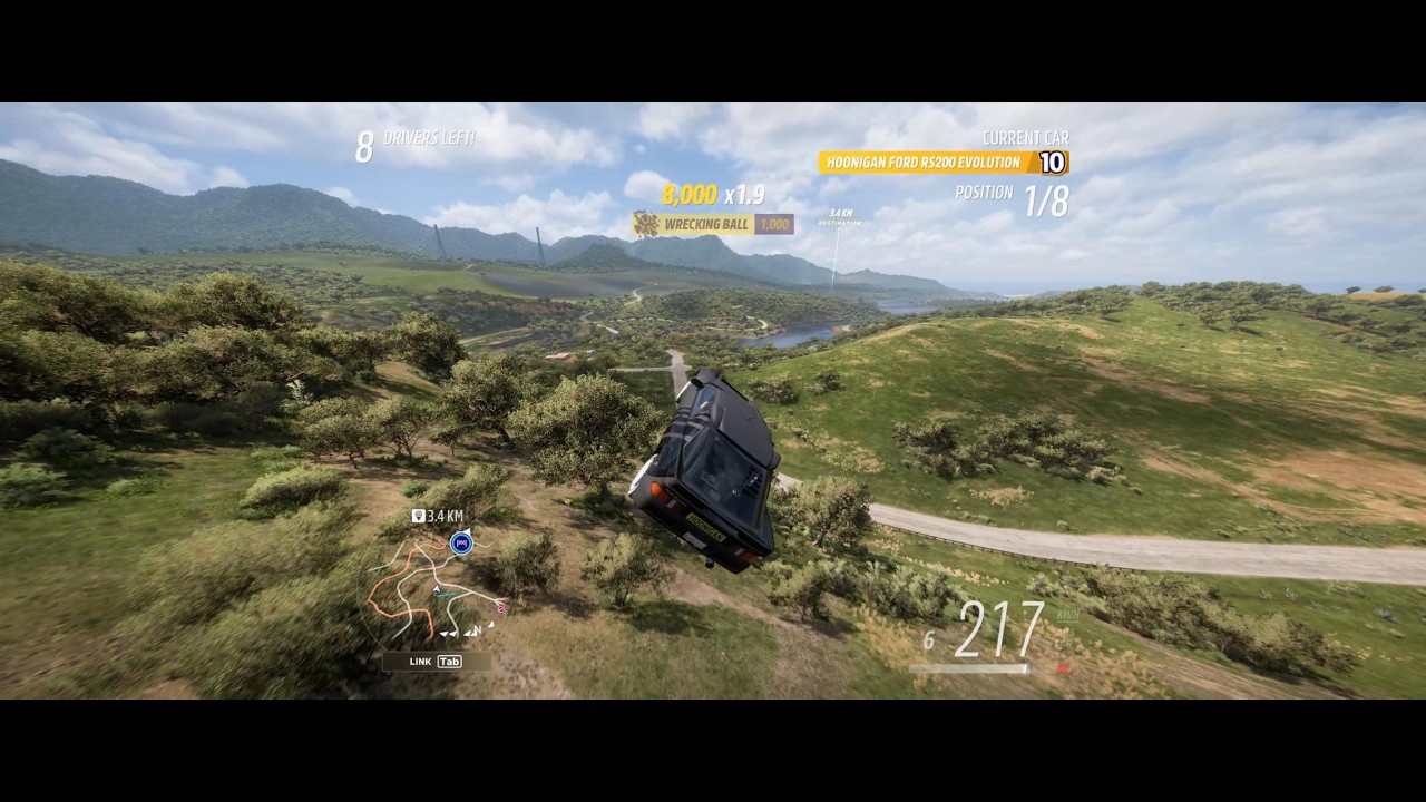 Forza Horizon 5 - Eliminator (Вышибала) | RS200 Good YOLO Jump