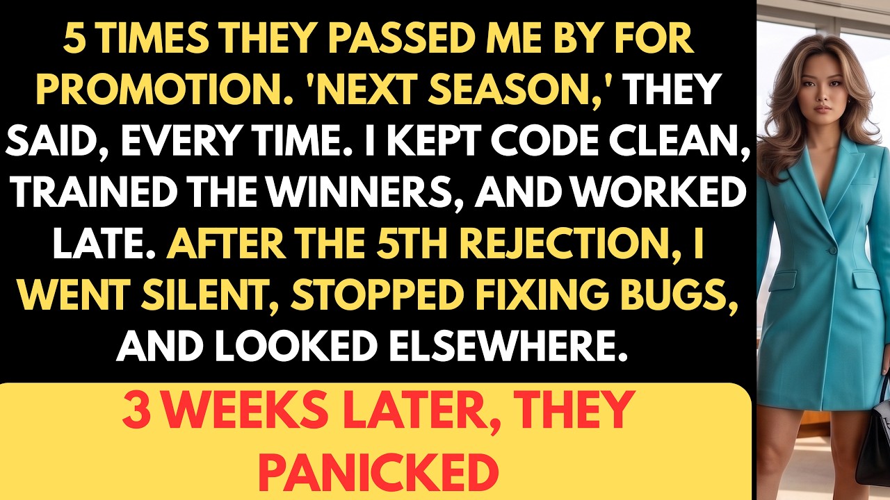 I Built Their Entire System But Got Rejected 5 Times—So I Stopped Fixing Bugs & Watched It Burn