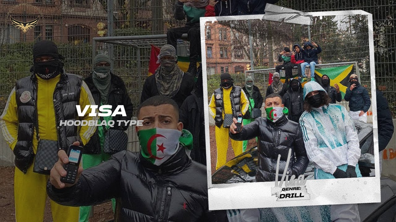 Deutschrap I Hoodblaq x Musa386 Type Beat I VISA Drill Instrumental