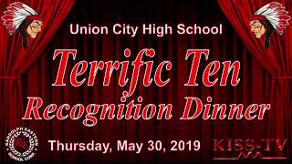 UCHS Terrific Ten Recognition Dinner--2019