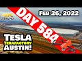 AWESOME DAY AT GIGA TEXAS! -Tesla Gigafactory Austin 4K  Day 584 - 2/26/22 - Tesla Terafactory Texas