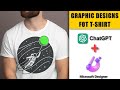 Chatgpt and image genaration ai tools for tshirt graphic designs by parag