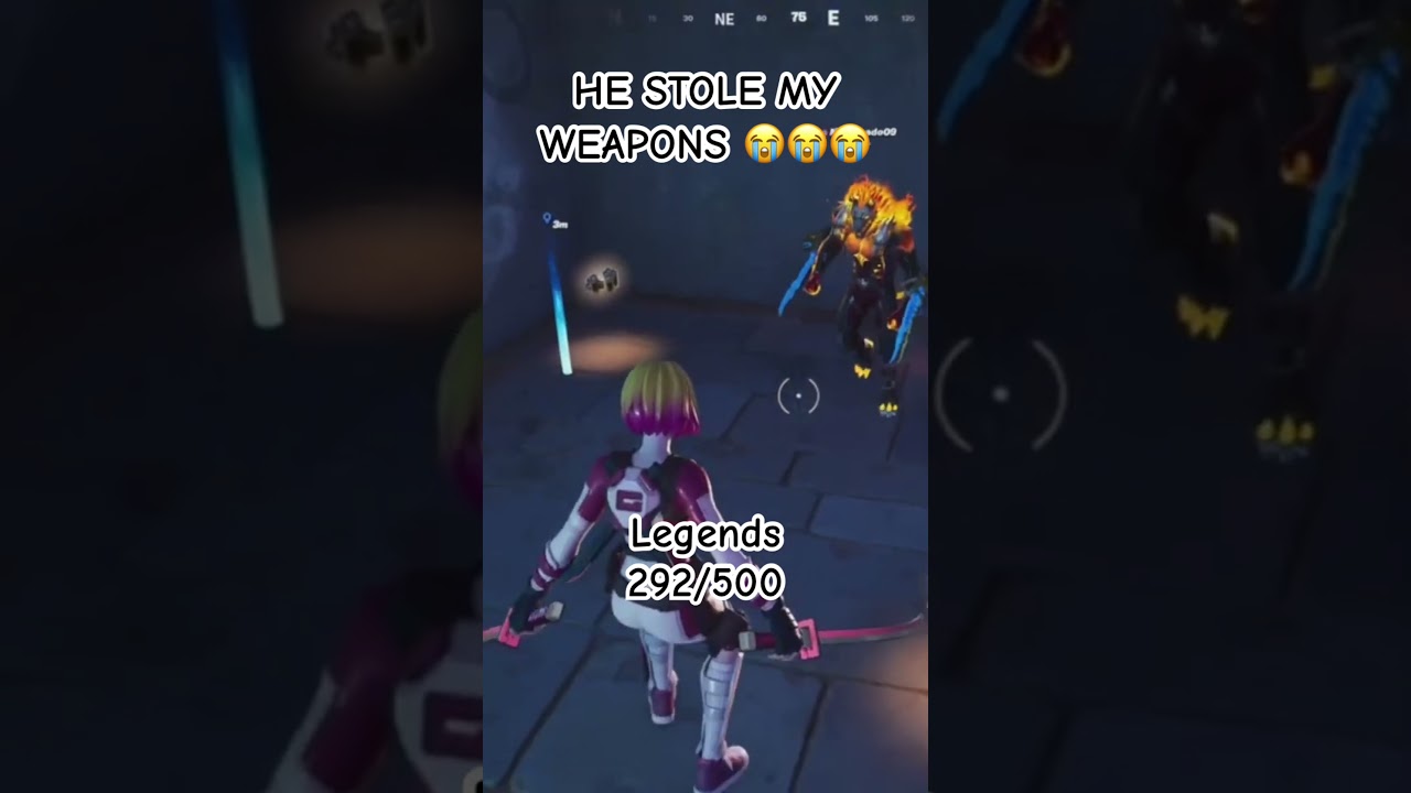 HE STOLE MY GUNS 😭😭😭 