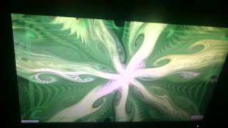 Having some fun with keyboard leds and winamp visual effects