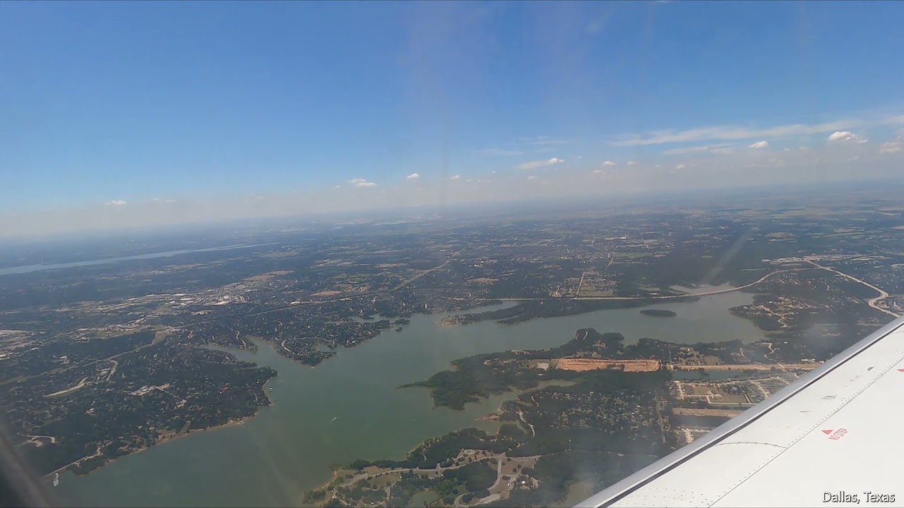 Flying From Montgomery, Alabama To Dallas, Texas