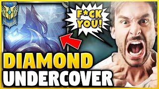 TROLLING A TOXIC COACH *GONE WRONG* DISGUISED AS A BRONZE PLAYER! ** ABSOLUTELY INSANE REACTION!