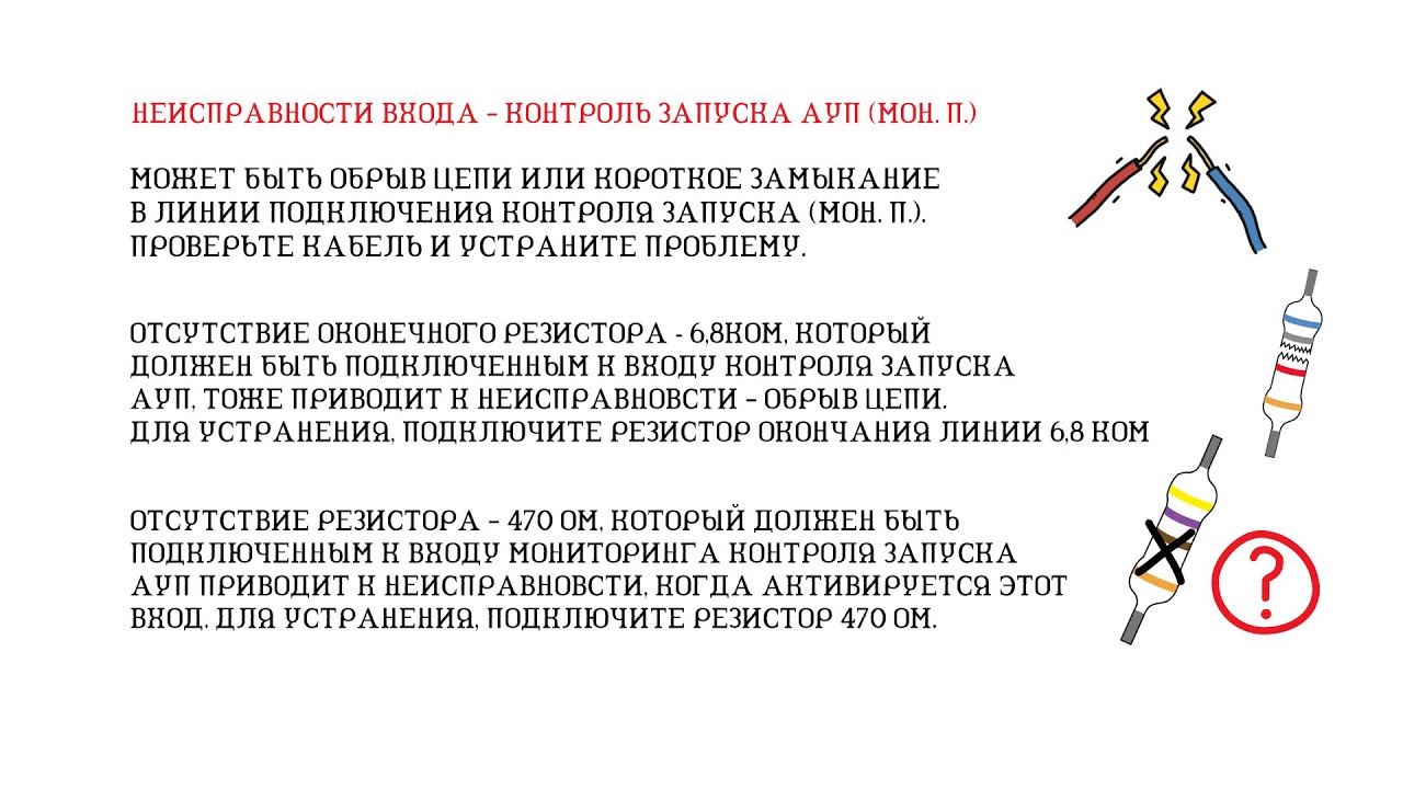 19-ML-322 Неисправности системы пожаротушения 4