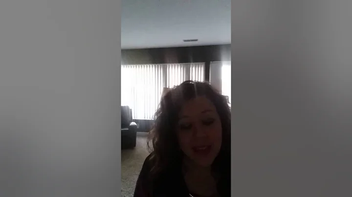 Paula Inman singing I am not alone