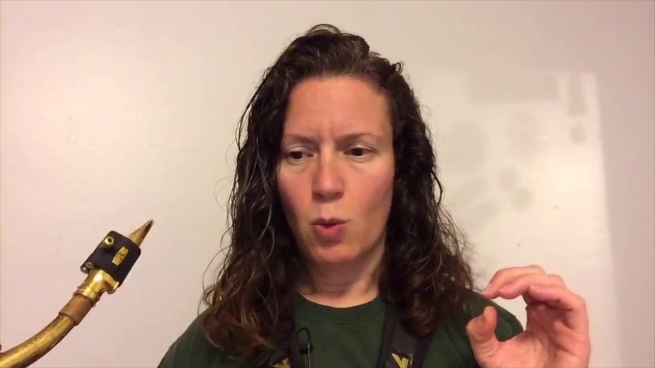 How to articulate to start a note cleanly on the saxophone tenor saxophone range
