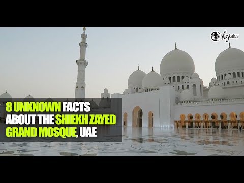 8 Unkown Facts About Sheikh Zayed Grand Mosque In Abu Dhabi | Curly Tales