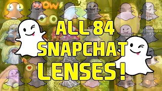 ALL AWESOME SNAPCHAT SELFIE LENSES! | 2016! screenshot 5