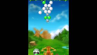 Review Game Lovely Panda Bubble Gameplay Android screenshot 4