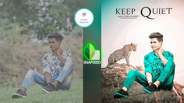 Snapseed Viral Photo Editing trick 🔥| snapseed stylish photo editing - Niraj Editz