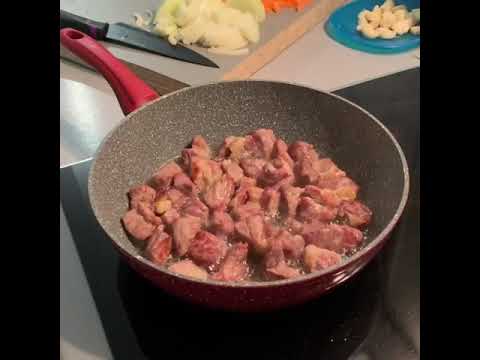 Вкусный плов из свинины