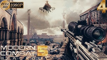 Modern combat 5: Blackout Gameplay Walkthrough Part 4-No Commentary Chapter 2 (ios/Android) mobile