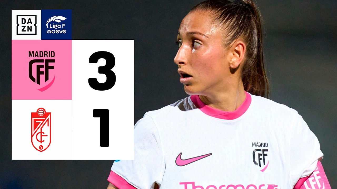 Madrid CFF vs Granada CF (3-1) | Resumen y goles | Highlights Liga F