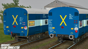 Dibrugarh - Old Delhi Junction Brahmaputra Mail || SGUJ WDP4 || MSTS Open Rails Journey Part 1