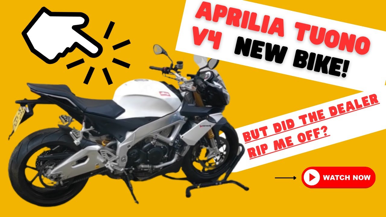 APRILIA TUONO 1000 V4 DID THE DEALER RIP ME OFF 1ST IMPRESSIONS