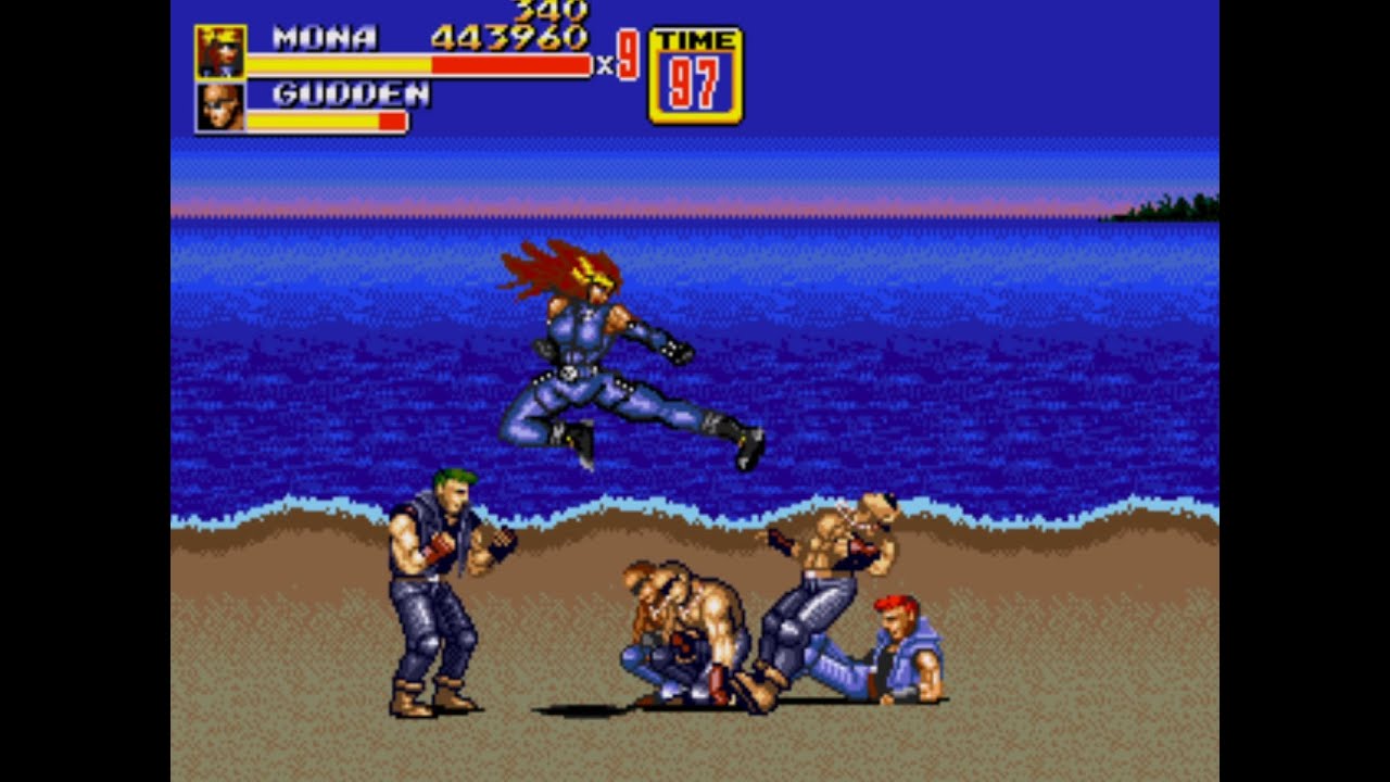 Streets of Rage 2 Mona & Lisa hack [Mona]